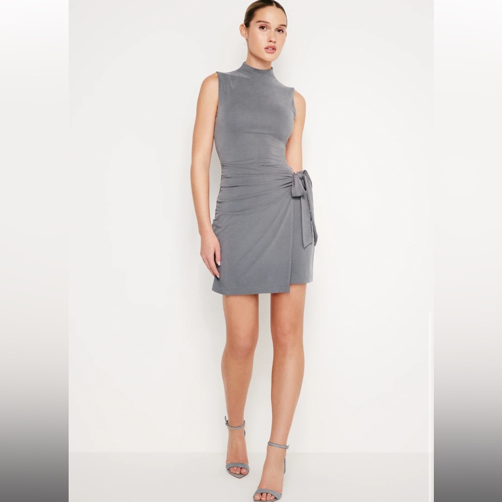 Good American Jersey Wrap Dress - Picture 2 of 6